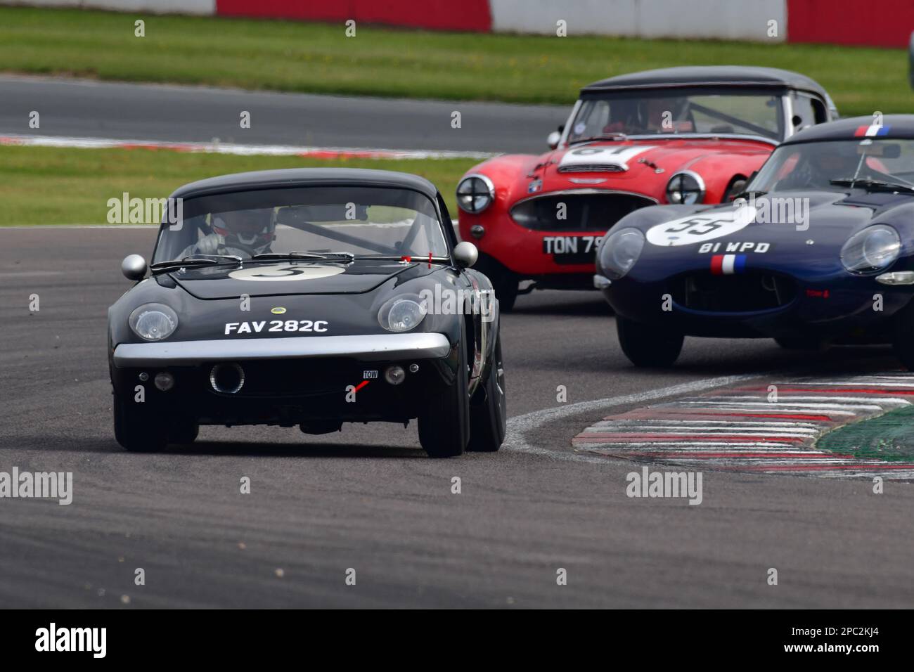 Stephan Jostbl, Philipp Buhofer, George McDonald, Lotus Elan 26R, RAC Pall Mall Cup per le vetture pre '66 GT e Touring Cars pre'63 GTS e le vetture sportive pre '60 Foto Stock