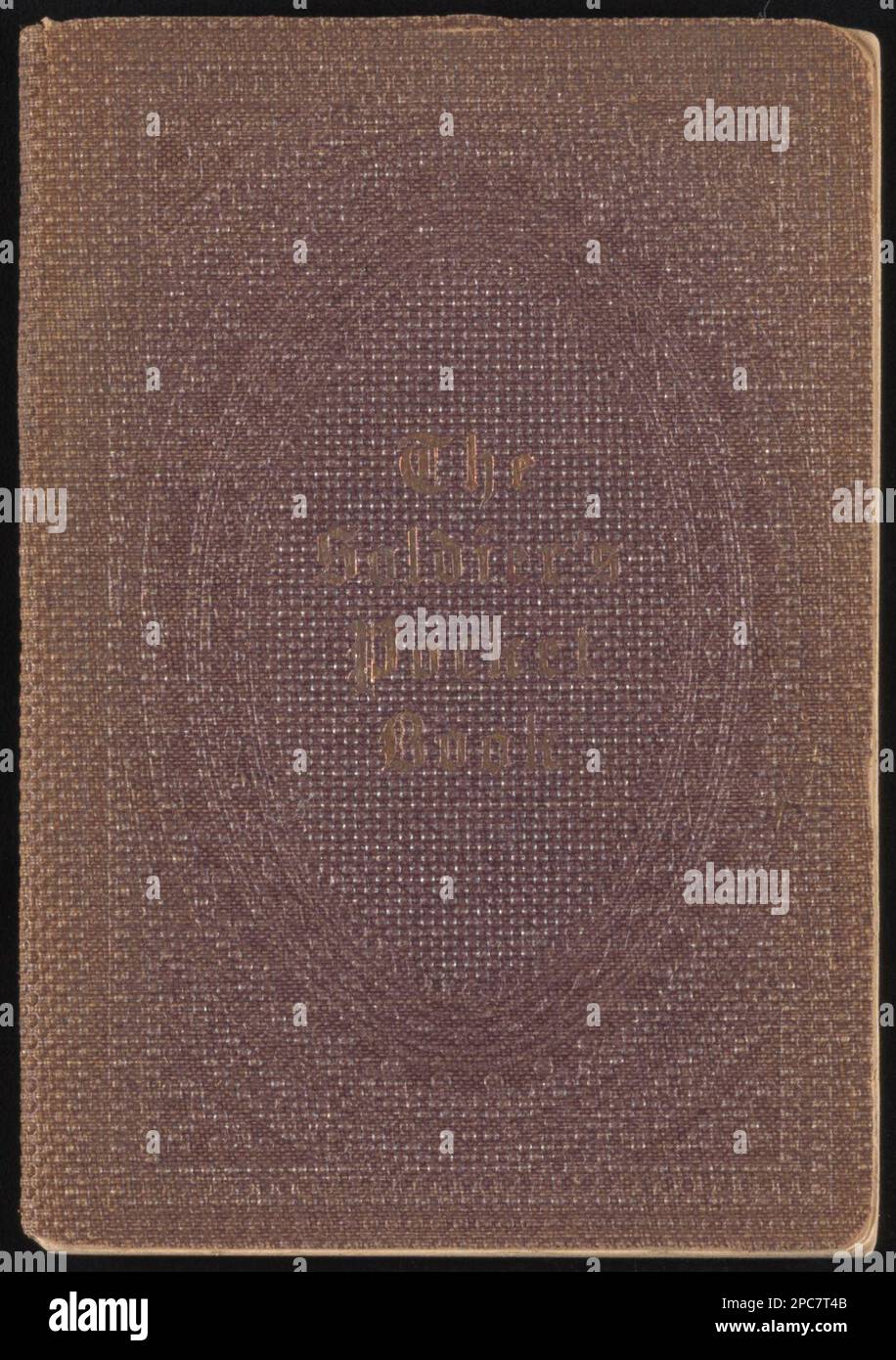 Il libro tascabile del soldato. Liljenquist Famiglia Collezione di fotografie della Guerra civile , pp/liljmem. Pomroy, Rebecca, 1817-1884, oggetti associati, soldati, 1860-1870, canzoni, 1860-1870, consigli, 1860-1870, Preghiera, 1860-1870, Stati Uniti, Storia, Guerra civile, 1861-1865, aspetti religiosi. Foto Stock