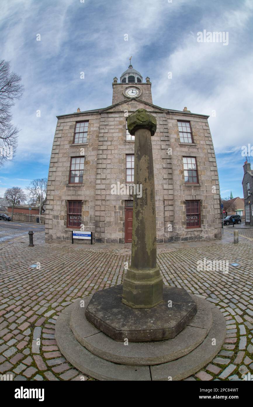 Old Aberdeen Town House, Aberdeen, Scozia, Regno Unito Foto Stock