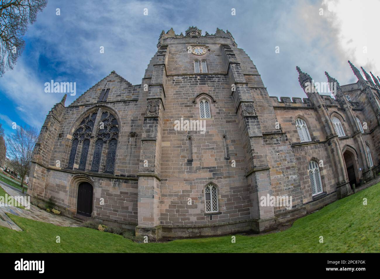 Kings College Chapel, Università di Aberdeen, Old Aberdeen, Aberdeen, Scozia, REGNO UNITO Foto Stock