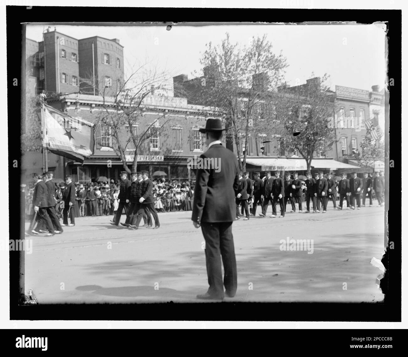 Stati Uniti Grant Post di Brooklyn, New York. Il 36th° Encampment nazionale del G.A.R, Wash, D.C. 5-11, 1902, n.. 12. Grand Army of the Republic, National Encampment, (36th :, 1902 :, Washington, D.C.) , Stati Uniti, Storia, Guerra civile, 1861-1865, Veterans, Commemorations, Washington (D.C.), 1900-1910, parate e cerimonie militari, Washington (D.C.), 1900-1910. Foto Stock