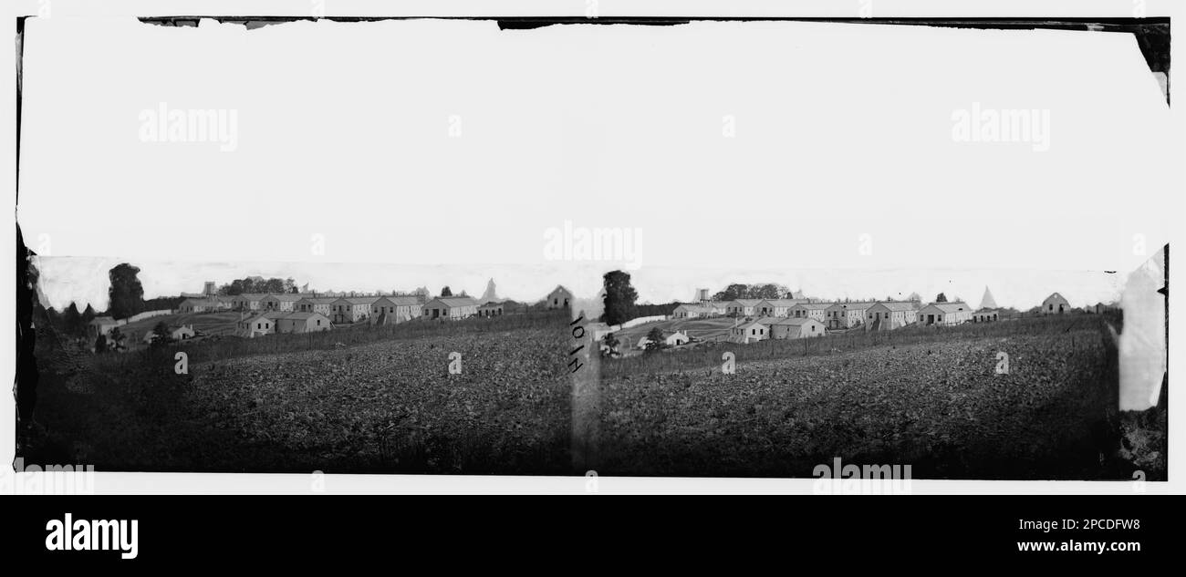 Washington, Distretto di Columbia. Harewood Hospital. Fotografie della guerra civile, 1861-1865 . Stati Uniti, Storia, Guerra civile, 1861-1865. Foto Stock