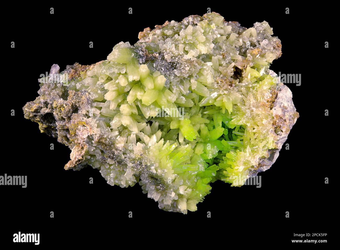 Quali Pyromorphite, Guang Xi, Suo Yang, Cina Foto Stock