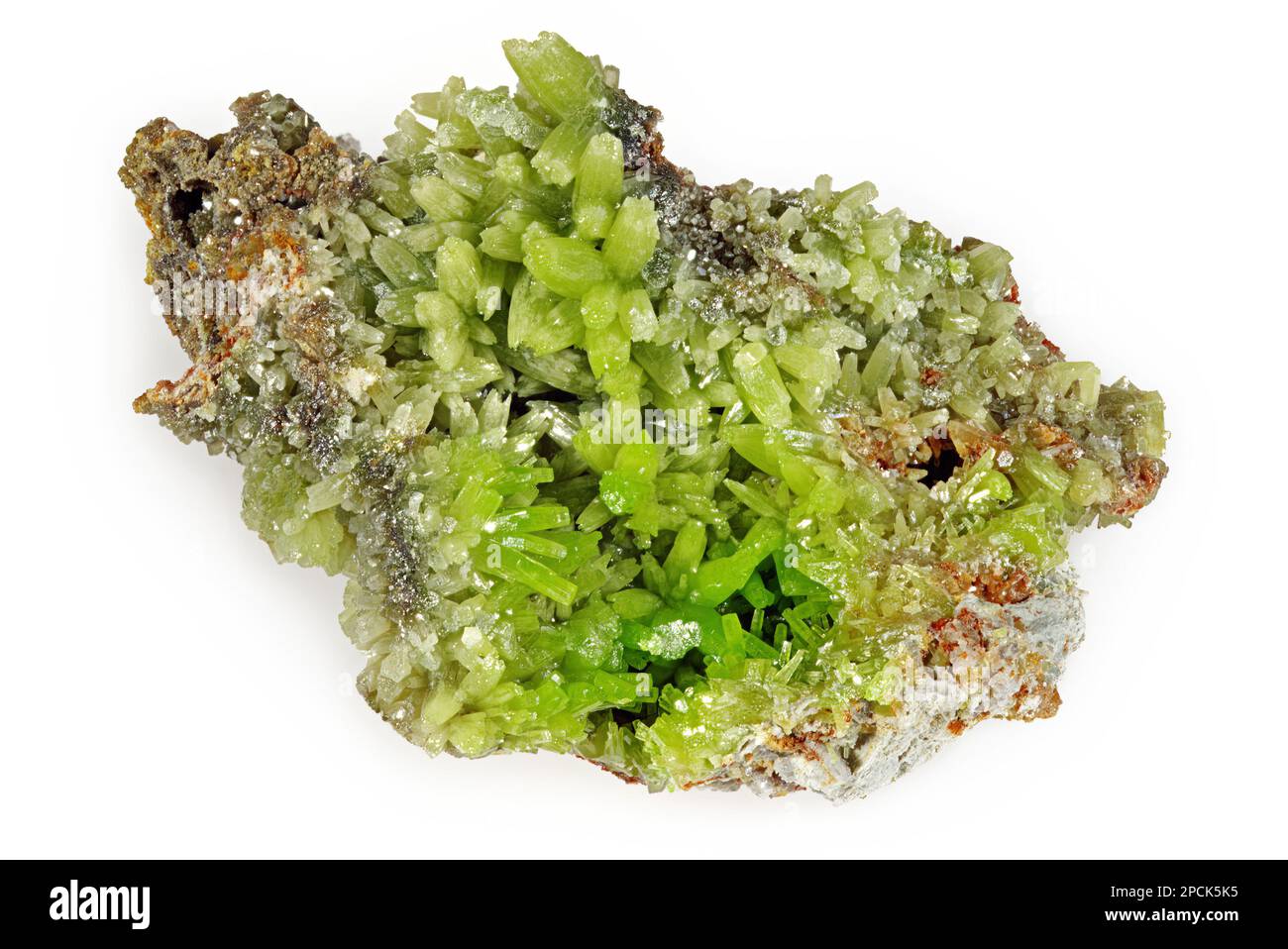 Quali Pyromorphite, Guang Xi, Suo Yang, Cina Foto Stock