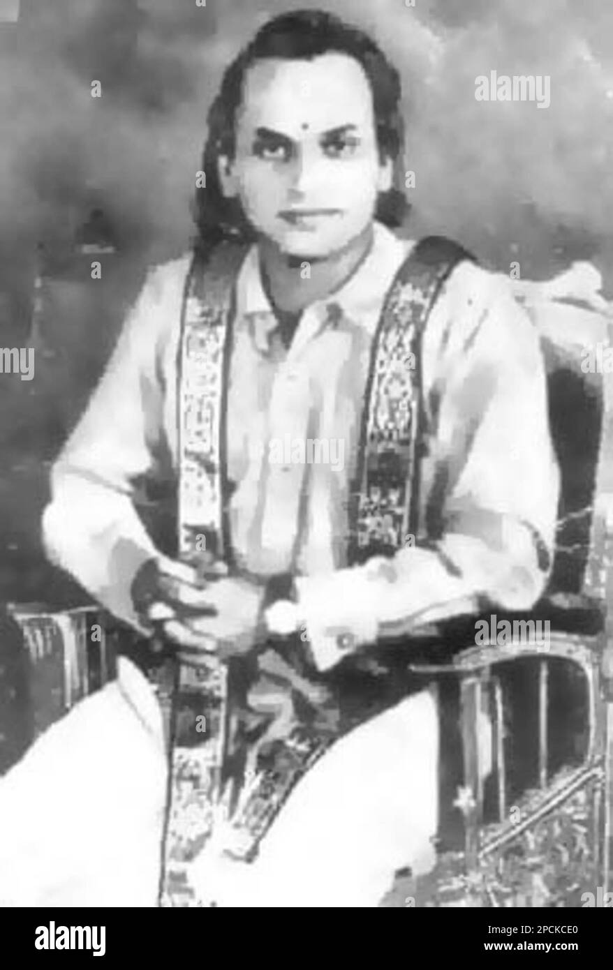 Mayavaram Krishnasamy Thiyagaraja Bhagavathar Foto Stock