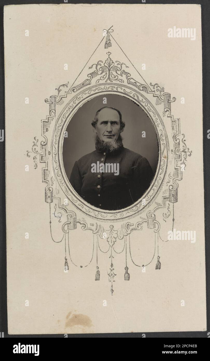 Coppernall. Titolo dall'elemento. Soldiers, 1860-1870, Stati Uniti, Storia, Guerra civile, 1861-1865, personale militare. Foto Stock