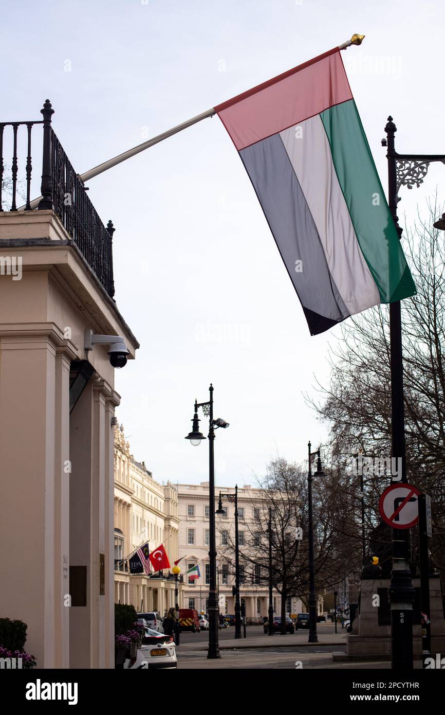 Ambasciata degli Emirati Arabi Uniti a Londra, Regno Unito Foto stock -  Alamy