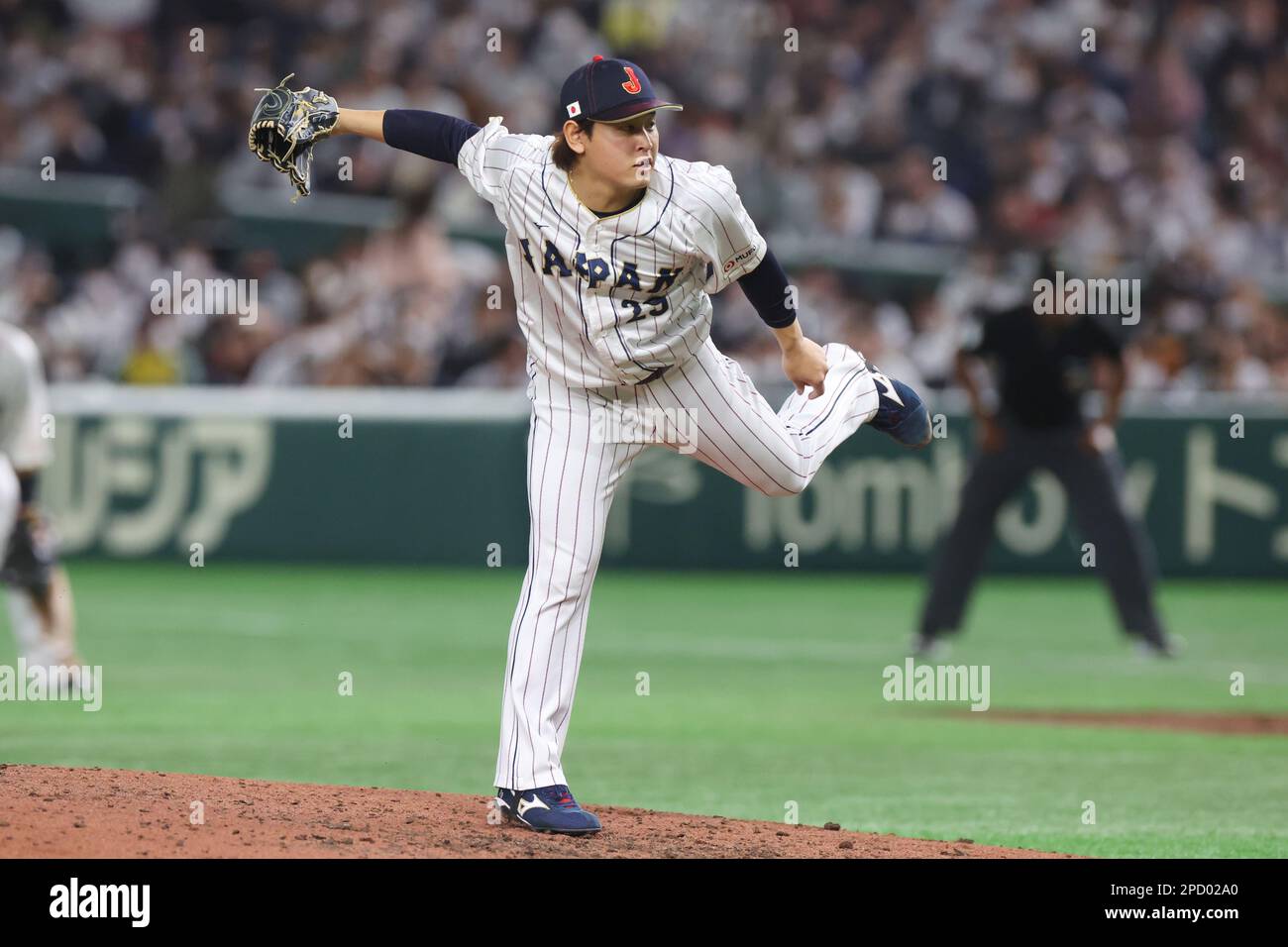 Tokyo, Giappone. 11th Mar, 2023. Hiroya Miyagi (JPN) Baseball : 2023 World Baseball Classic First Round Pool B gioco tra Repubblica Ceca - Giappone al Tokyo Dome di Tokyo, Giappone . Credit: CTK Photo/AFLO/Alamy Live News Foto Stock