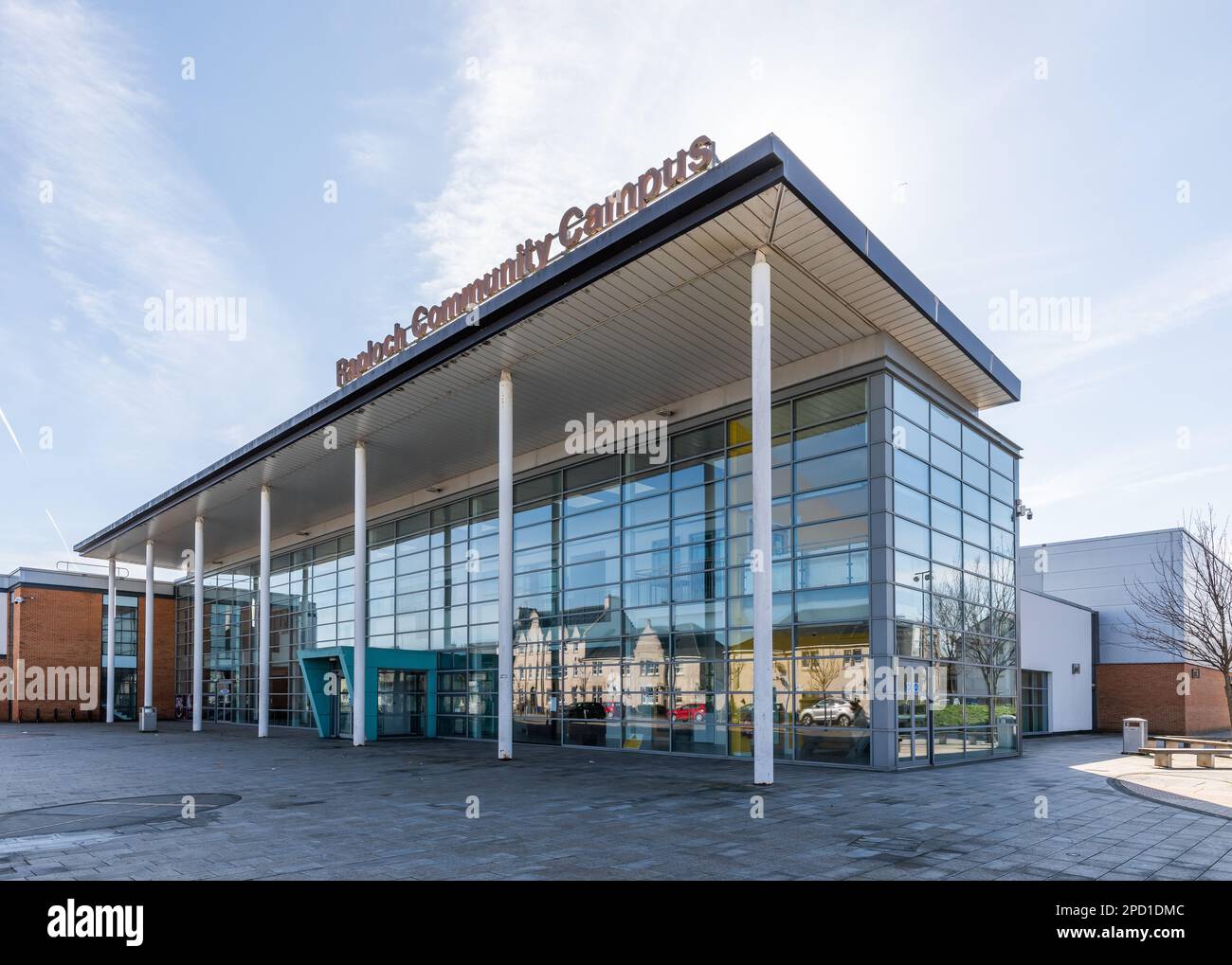 Raploch Community Campus di Stirling in Scozia Foto Stock