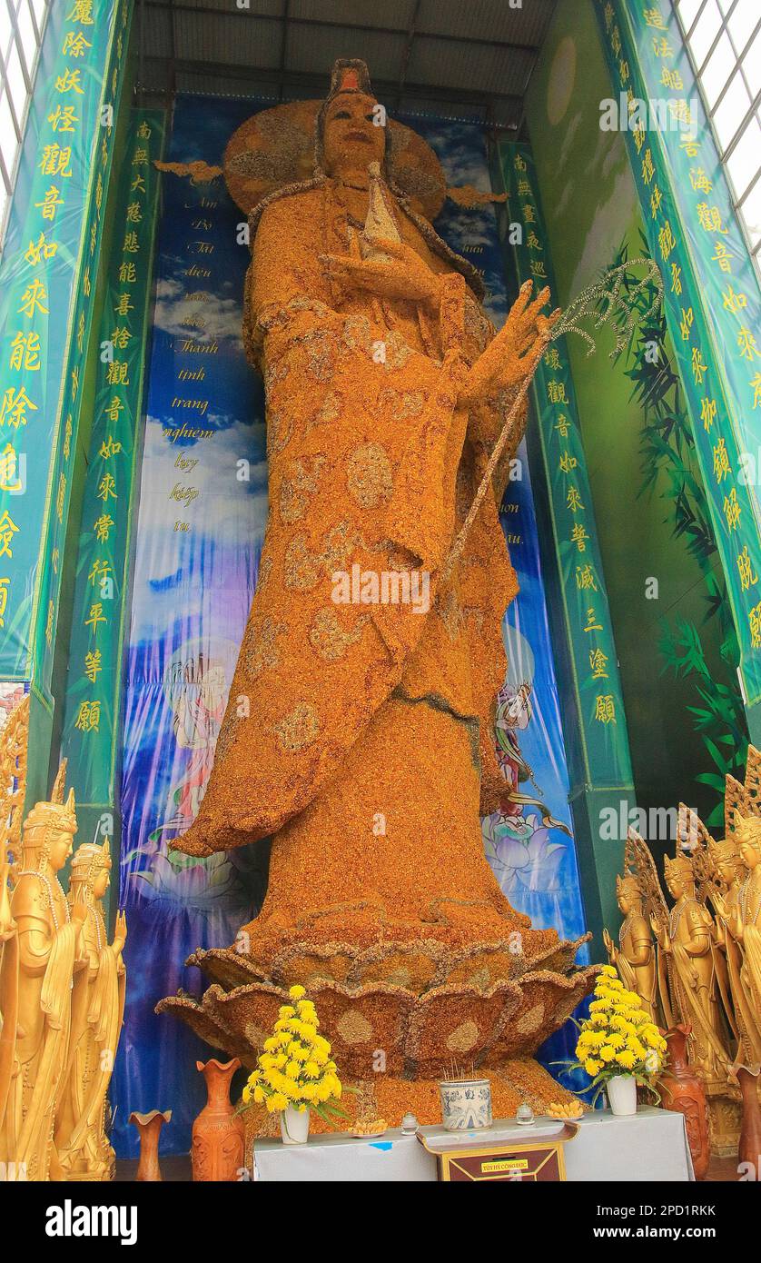 Linh Phuoc pagoda a Da Lat Città, provincia di Lam Dong, Vietnam Foto Stock