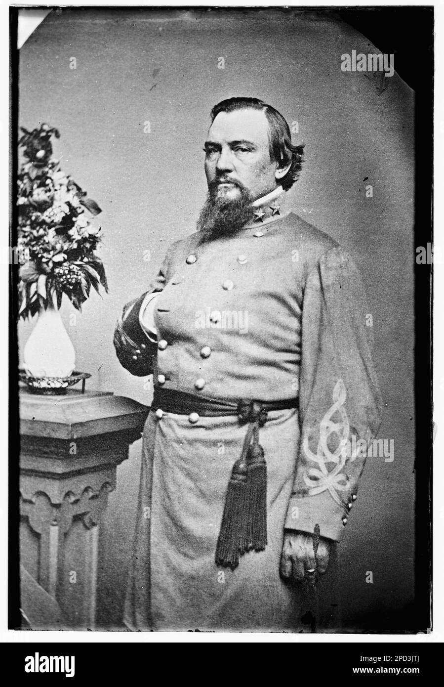 Roger W. Hanson, C.S.A.. Fotografie della guerra civile, 1861-1865 , titolo dai libri di didascalia della guerra civile. Stati Uniti, Storia, Guerra civile, 1861-1865. Foto Stock