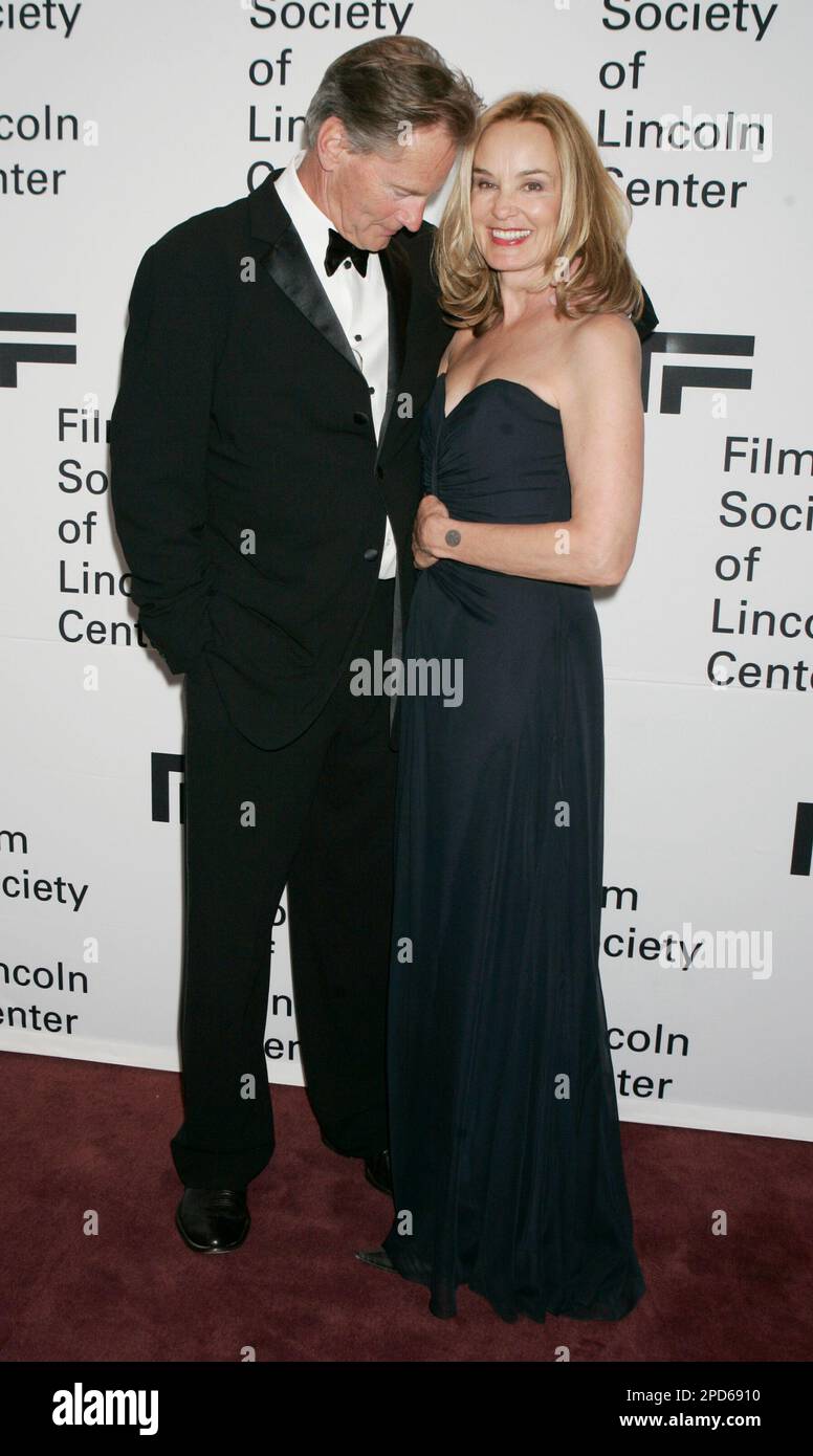 Sam Shepard shares a moment with Jessica Lange at the Film Society of  Lincoln Center Gala Tribute to Jessica Lange, Monday, April 17, 2006, in  New York. The annual Gala Tribute honors