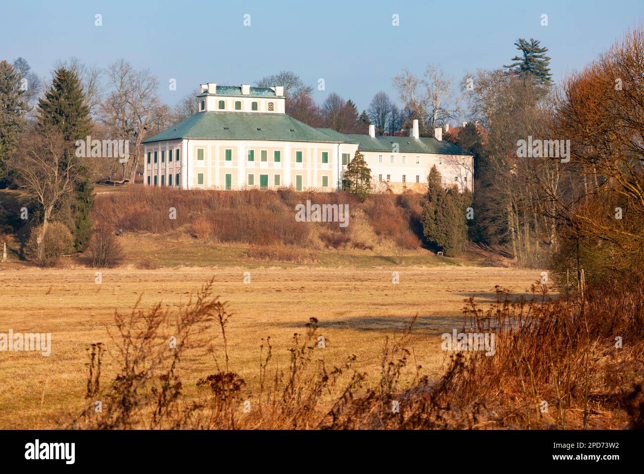 Palazzo di Ratiborice nella Boemia Orientale, Repubblica Ceca Foto Stock