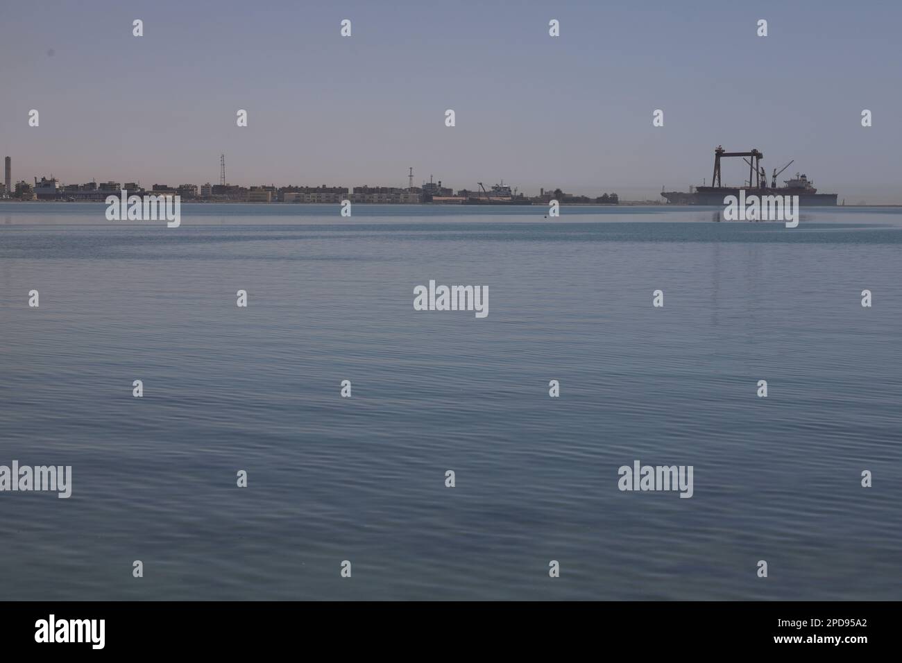 Golfo di Suez sul mare rosso Foto Stock