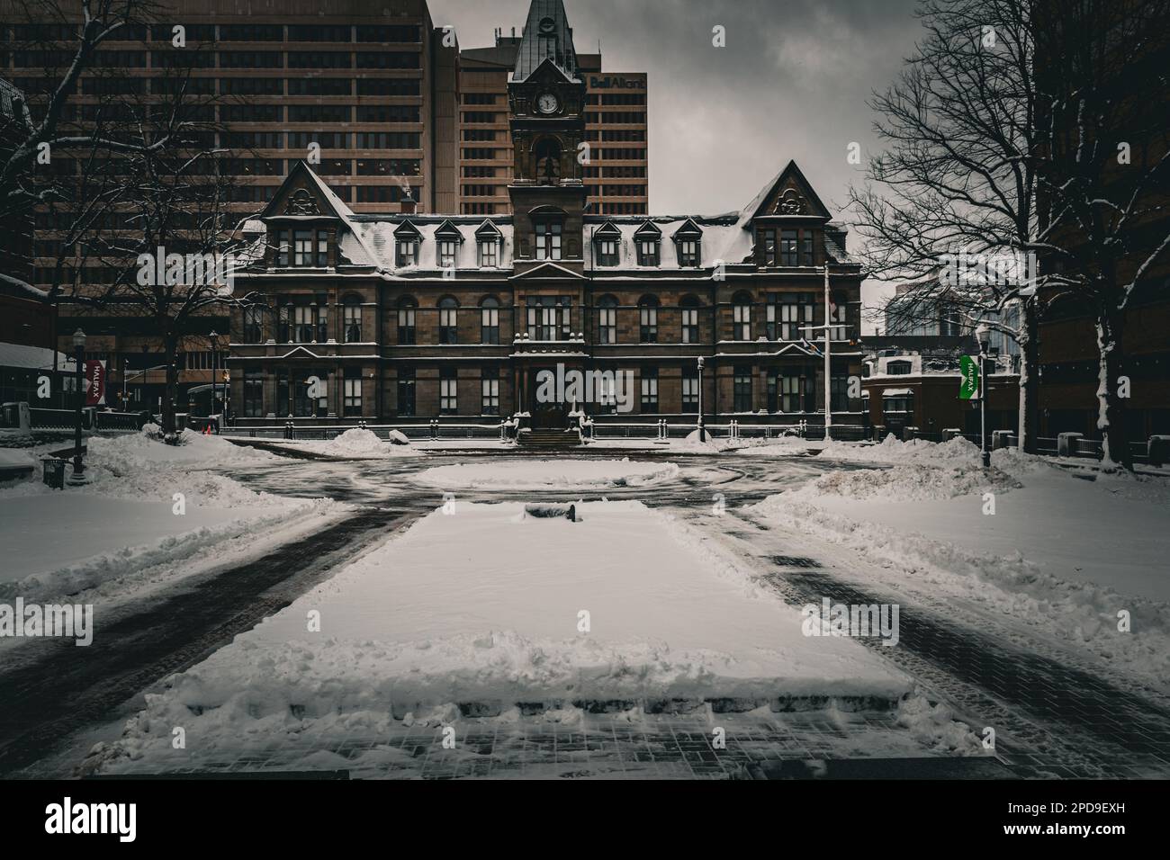 Halifax City Hall, sito storico nazionale del Canada Foto Stock