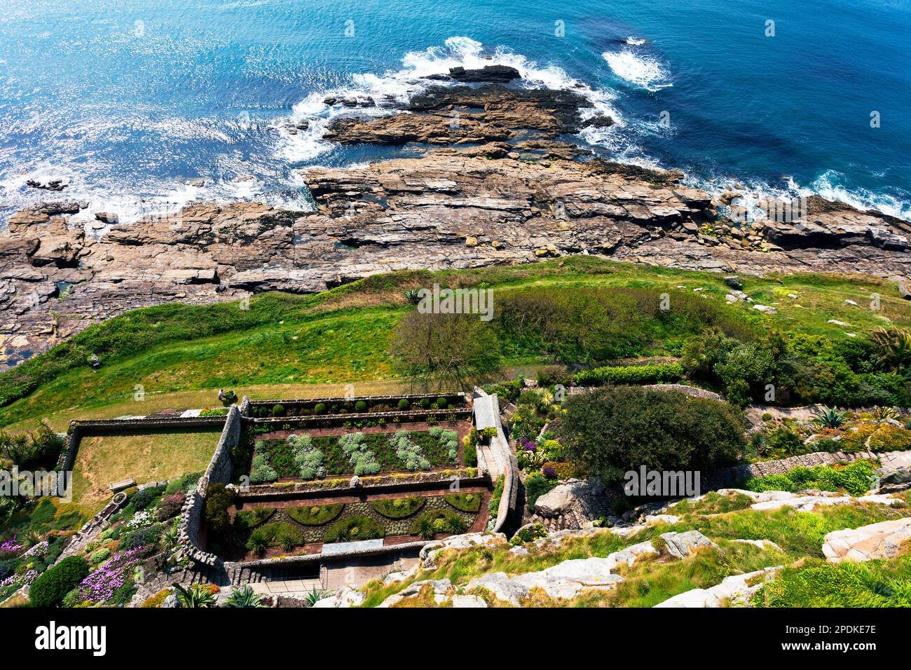 St.Michael's Mount, Cornovaglia, Inghilterra Foto Stock