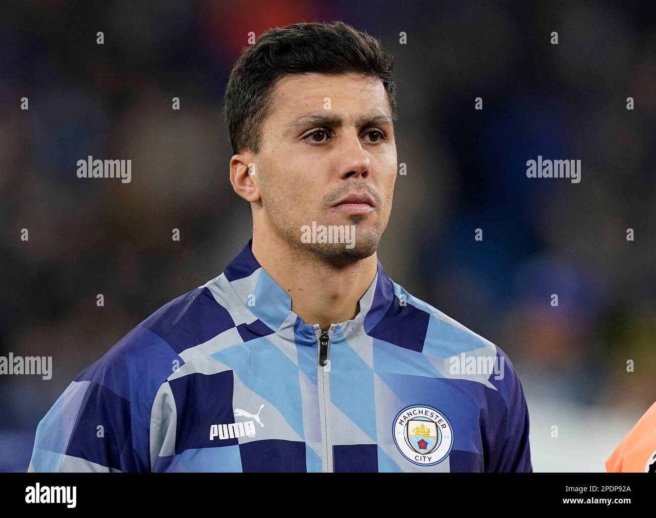 Manchester, Regno Unito. 14th Mar, 2023. Rodri di Manchester City durante la partita della UEFA Champions League all'Etihad Stadium, Manchester. Il credito per le immagini dovrebbe essere: Andrew Yates/Sportimage Credit: Sportimage/Alamy Live News Foto Stock