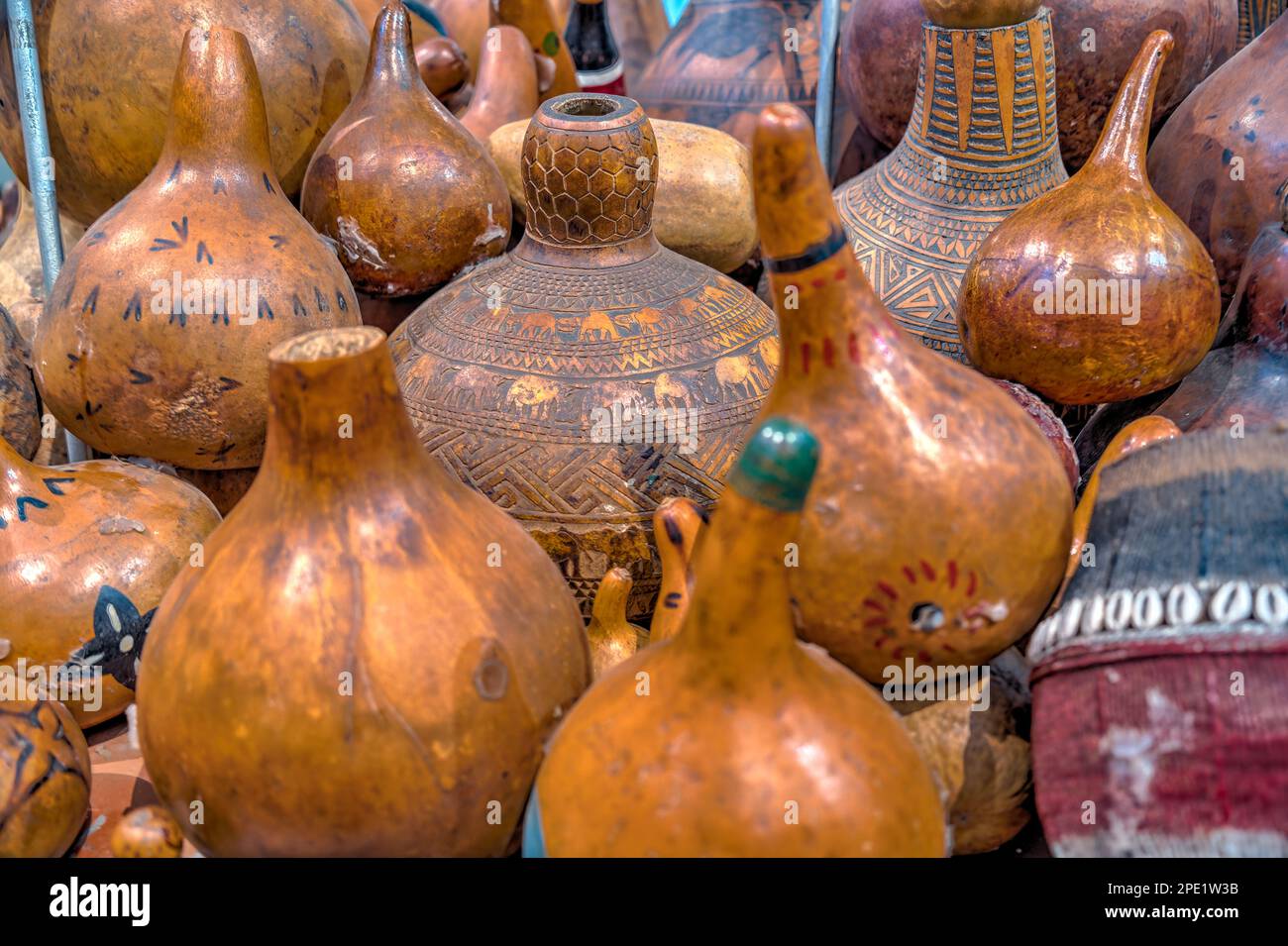 Artigianato in Kenya Foto Stock