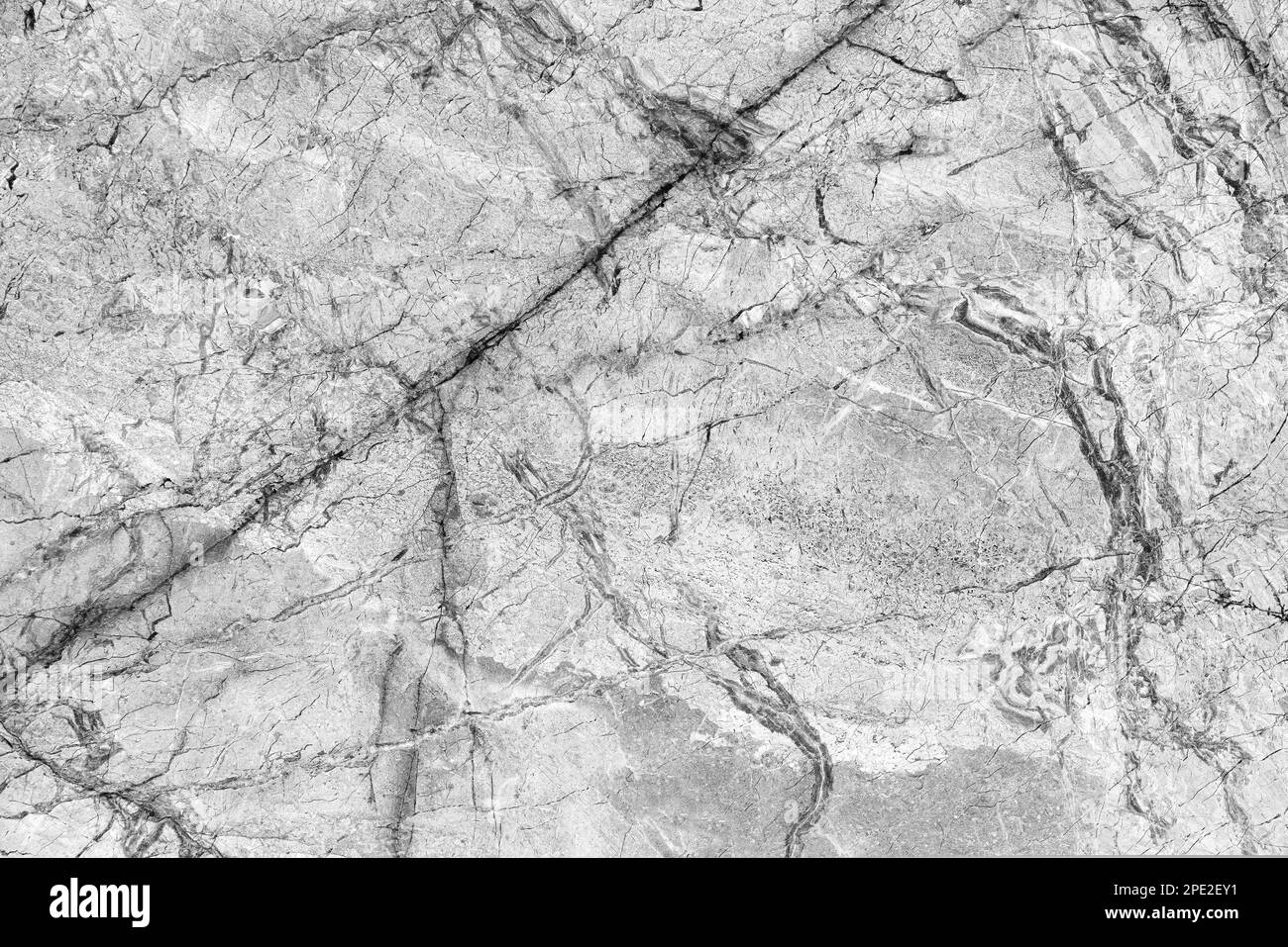Texture di piastrelle di marmo grigio con graffi. Sfondo astratto per il design. Foto Stock