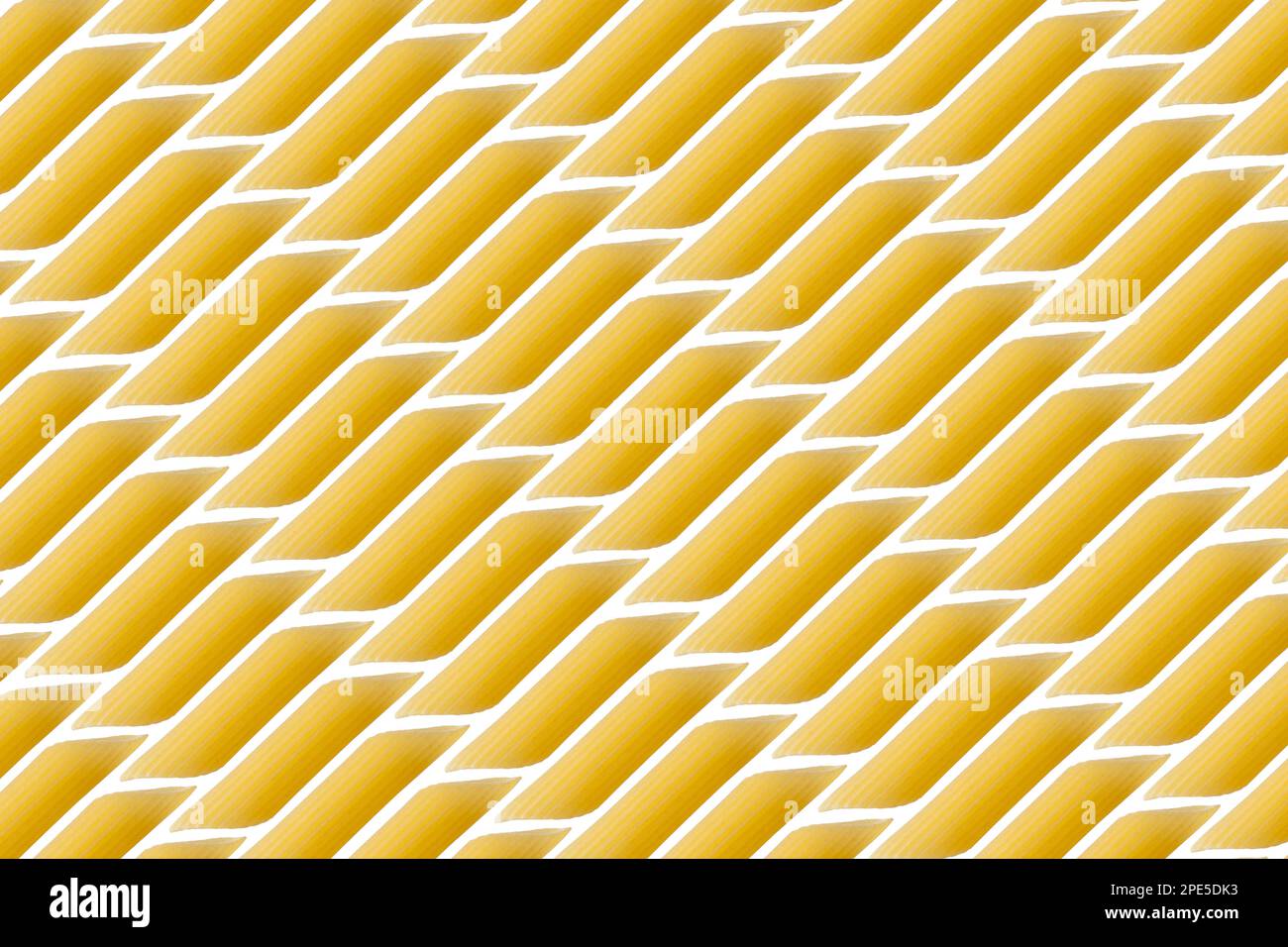 Pennette come pasta texture Foto Stock