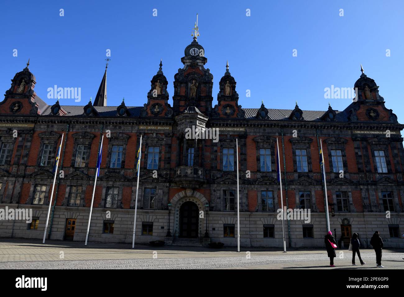 Malmo/Svezia/12 Marzo 2023/ visite guidate a piedi nella parte meridionale svedese della città di Malmô in skaane Svezia.. (Foto.Francis Joseph Dean/immagini del decano) Foto Stock