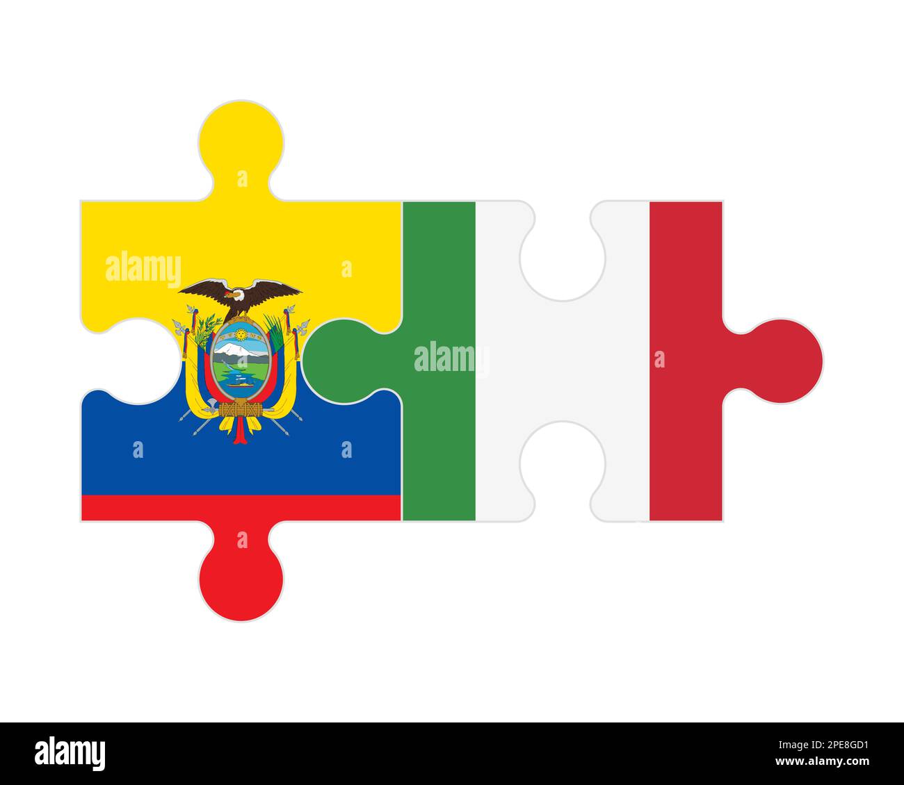 Tutte Le Province Delle Bandiere Dell'Ecuador Illustrazione di Stock