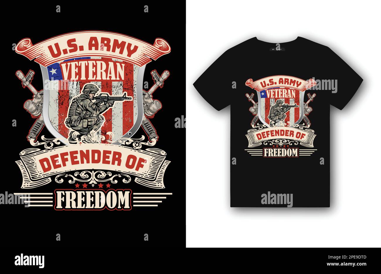 STATI UNITI T-shirt militare veterano design Navy t shirt designlibert Illustrazione Vettoriale