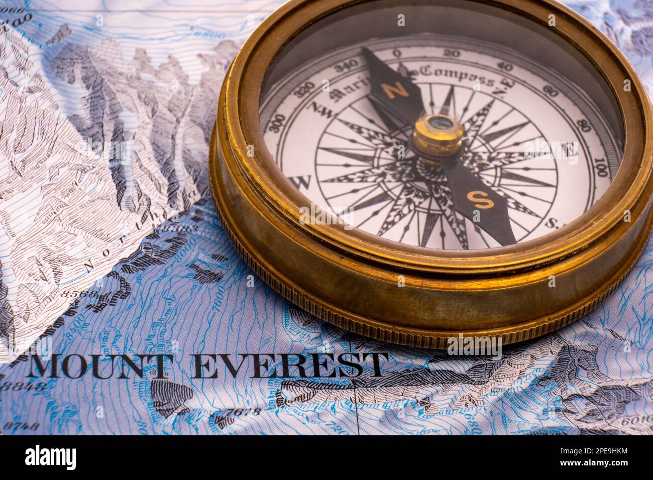 Antico Strumento Per Rilievo Alidade Bussola Finitura Ottone Articolo - Foto 8