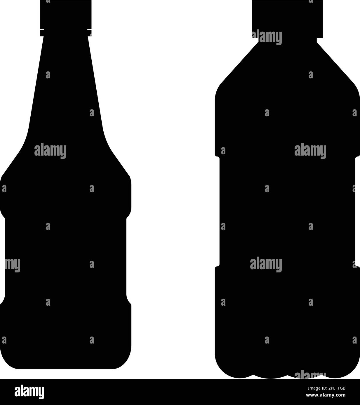 flacone in plastica icon design vektor Illustrazione Vettoriale