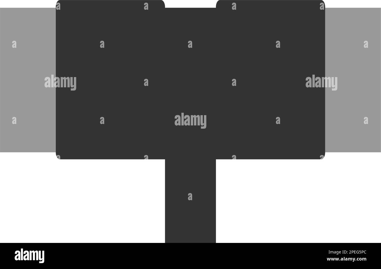 disegno dell'icona di collegamento del tubo Illustrazione Vettoriale