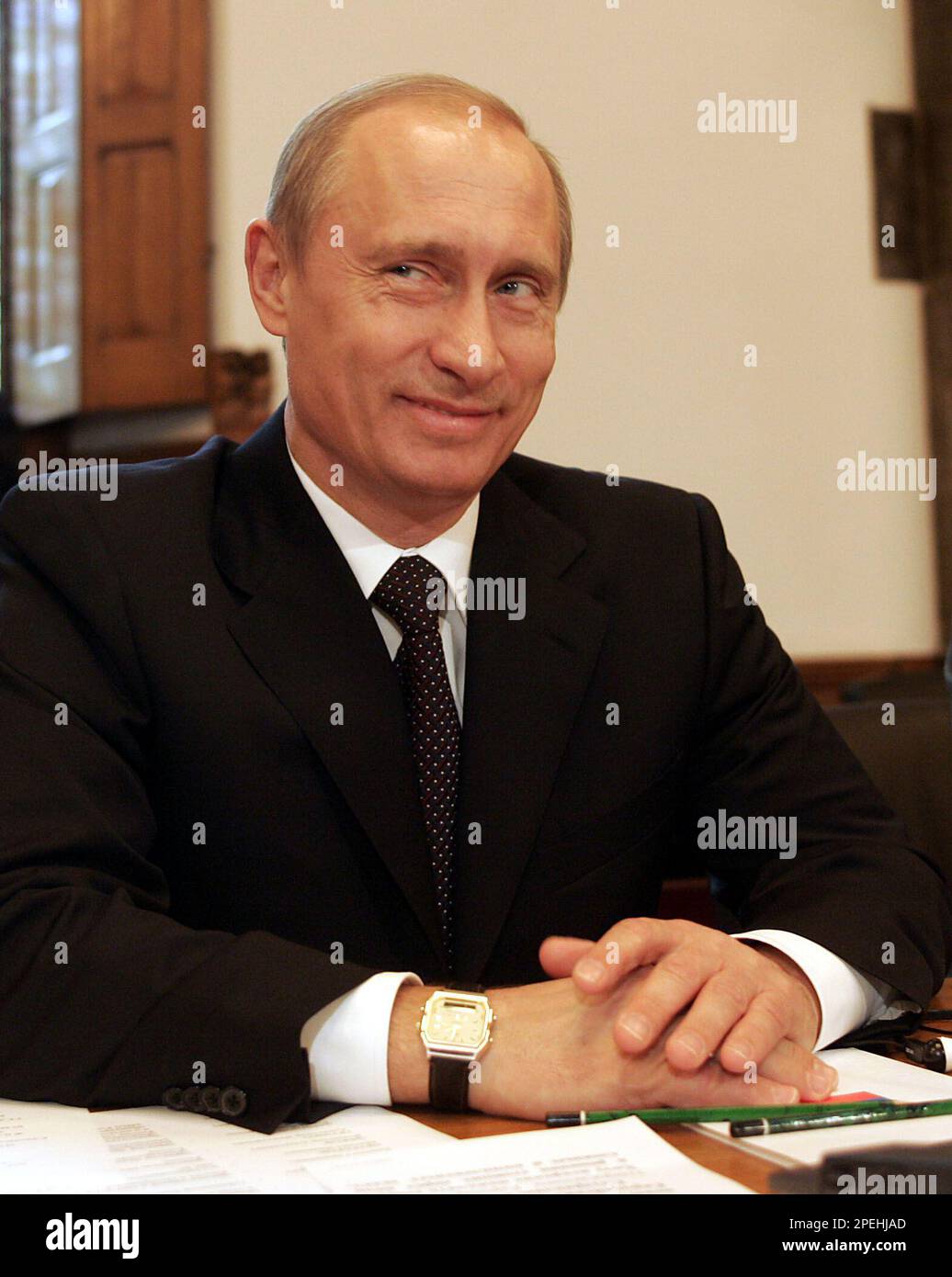 Putin orologio sale