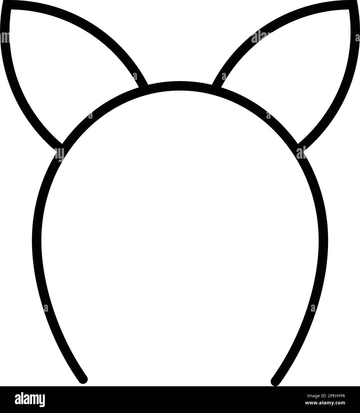 fasciatesta vettore icona logo modello design Illustrazione Vettoriale