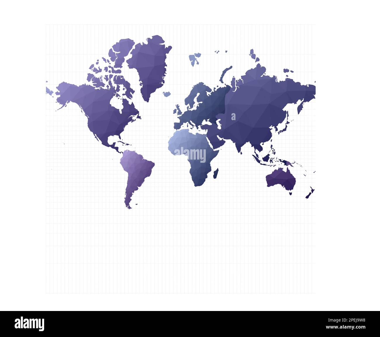 Mappa colorata del mondo. Proiezione Mercator. Illustrazione vettoriale VIBRANT. Illustrazione Vettoriale Mappa colorata del mondo. Proiezione Mercator. Illustrazione vettoriale VIBRANT. Illustrazione Vettoriale