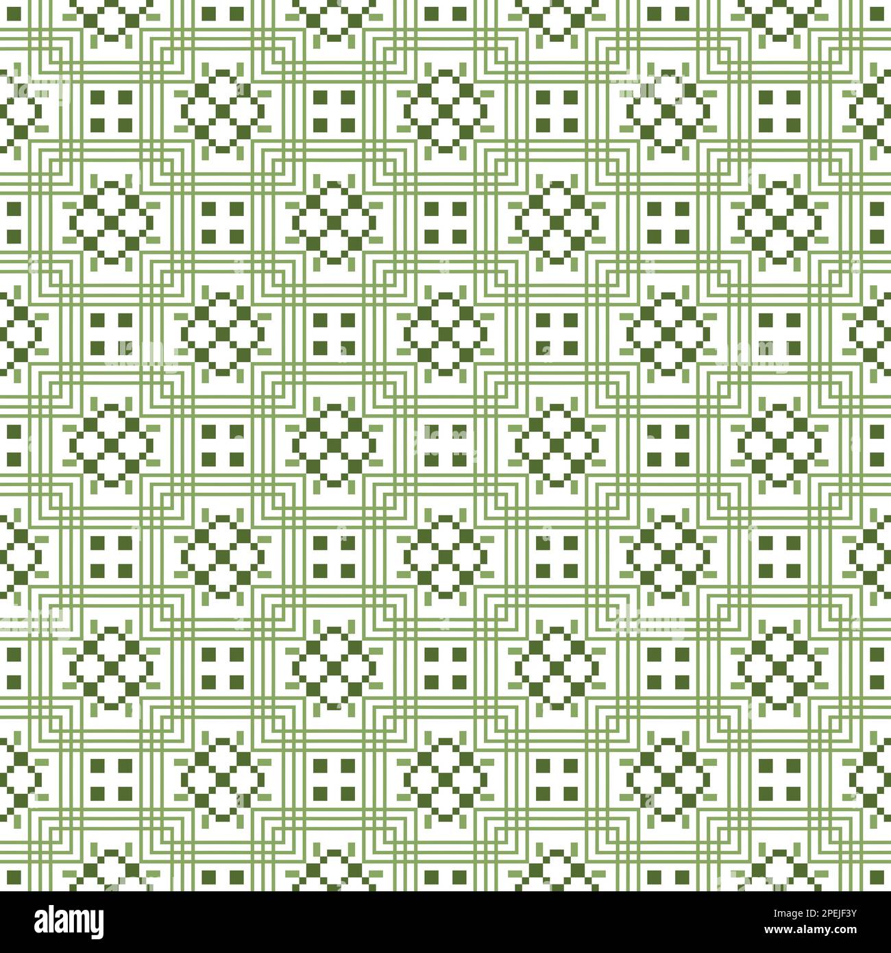 Ripetizione geometrica e sfondo senza cuciture Foto Stock