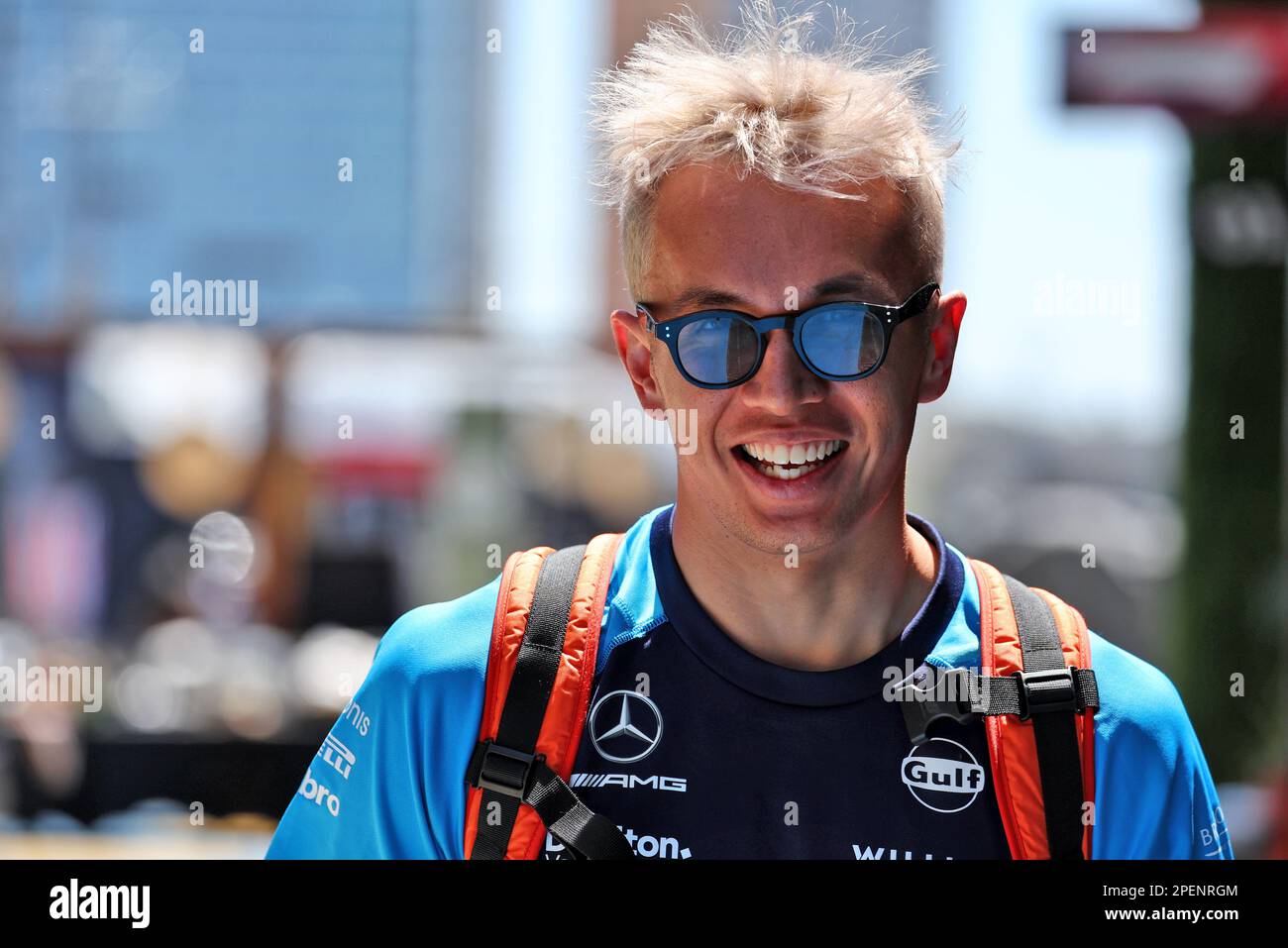 Jeddah, Arabia Saudita. 16th Mar, 2023. Alexander Albon (THA) Williams Racing. Campionato del mondo Formula 1, Rd 2, Gran Premio dell'Arabia Saudita, giovedì 16th marzo 2023. Jeddah, Arabia Saudita. Credit: James Moy/Alamy Live News Foto Stock