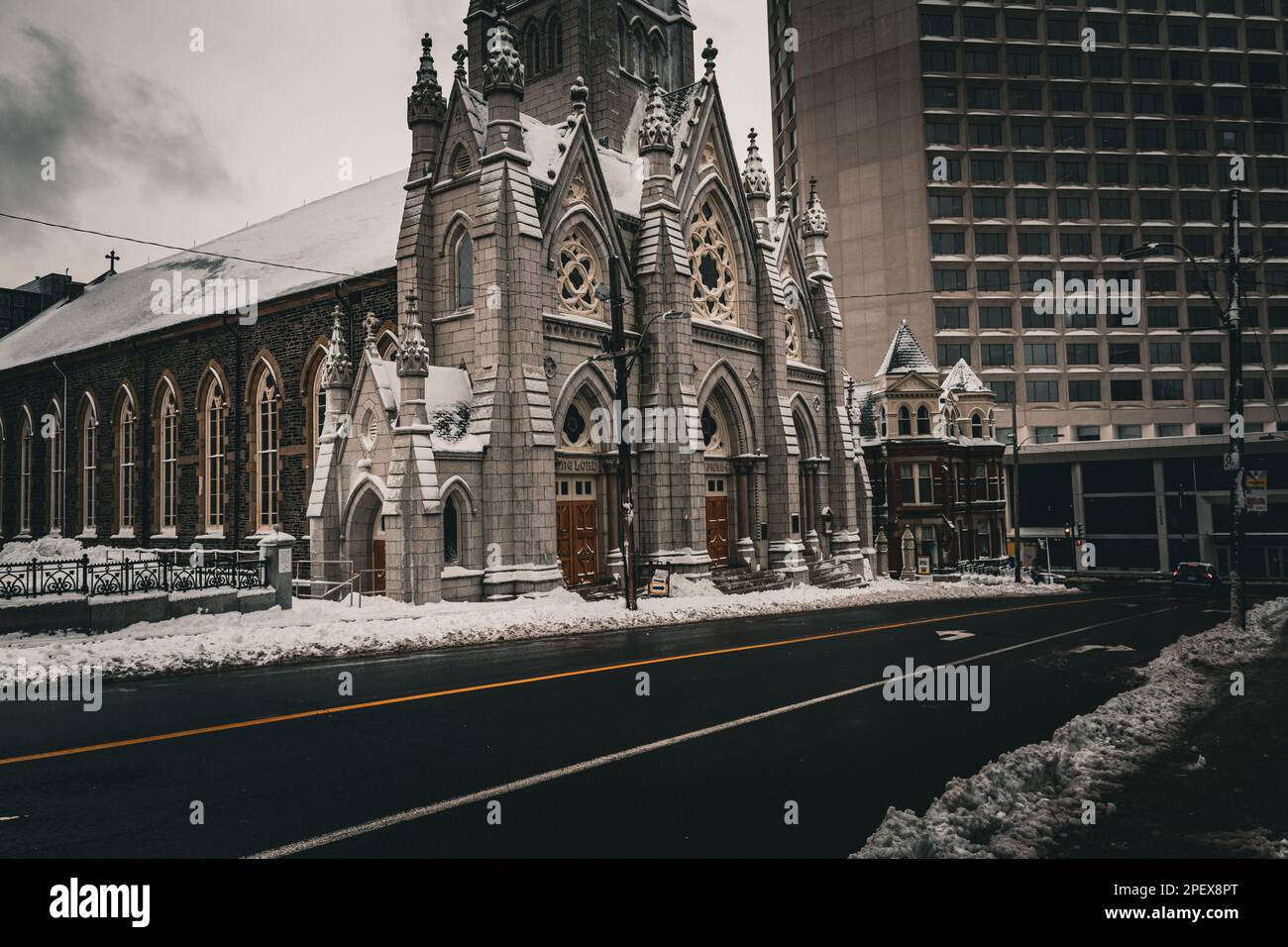 Basilica Cattedrale di Santa Maria, Halifax Foto Stock