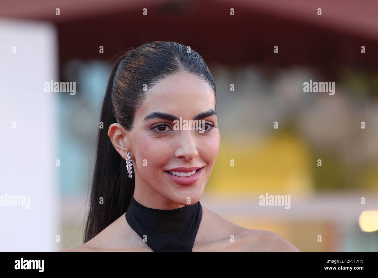 Rocío Muñoz Morales red carpet mostra del cinema di Venezia 2022 Foto Stock