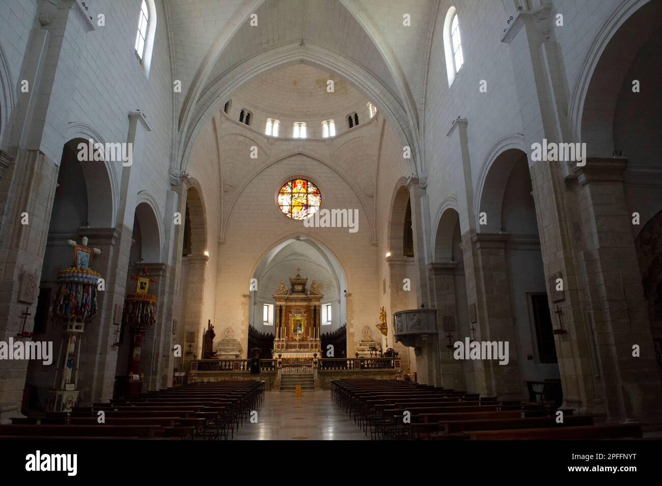 02 settembre 2022 – Europa, Italia, Sardegna, Sassari, Sede arcivescovile Cattedrale di S. Nicola Cattedrale di Sassari Foto Stock