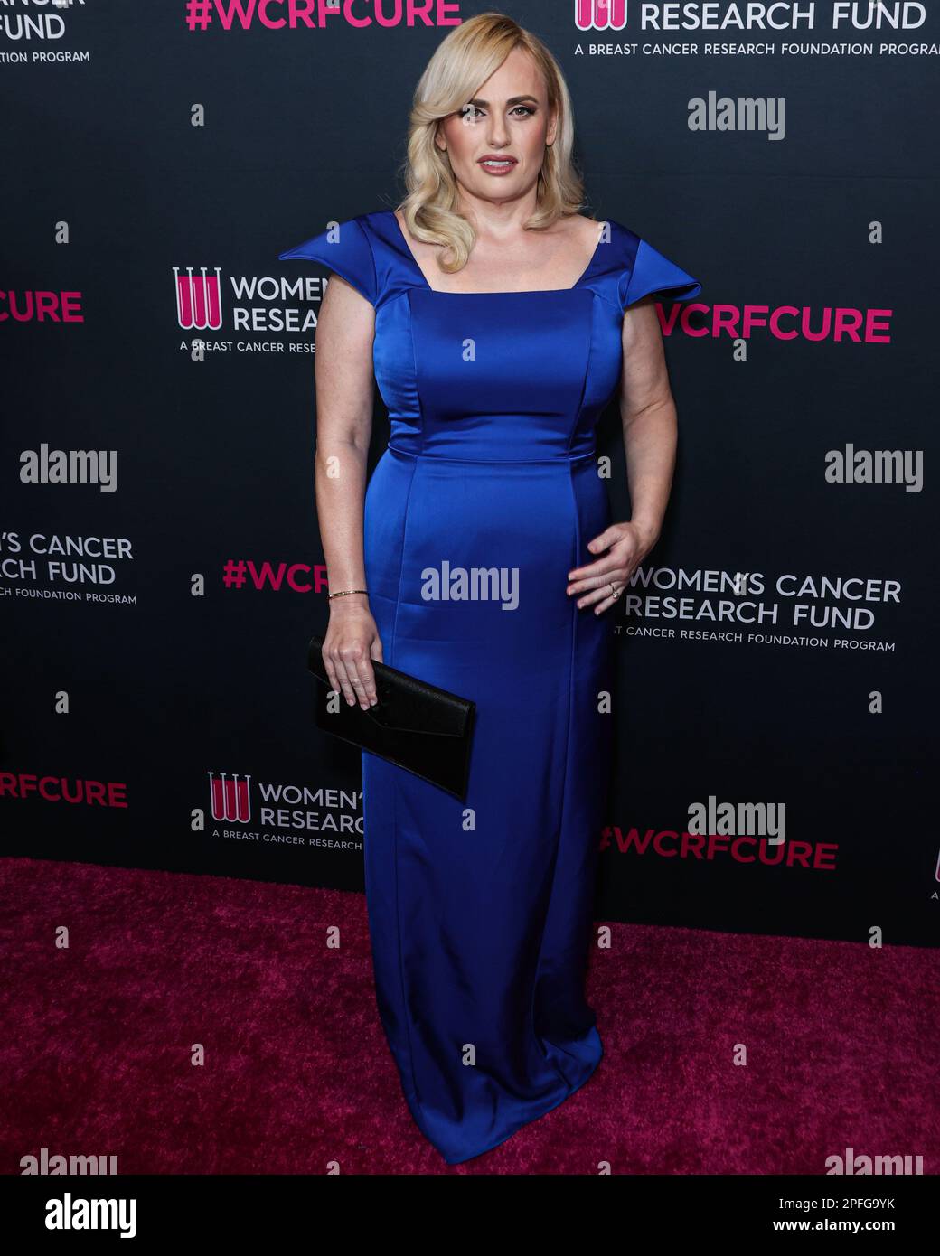 Beverly Hills, Stati Uniti. 16th Mar, 2023. BEVERLY HILLS, LOS ANGELES, CALIFORNIA, USA - MARZO 16: Attrice, comico, scrittore, cantante e produttore australiano Rebel Wilson arriva al Women's Cancer Research Fund un'indimenticabile serata di benefit Gala 2023 che si tiene presso il Beverly Wilshire, Un Four Seasons Hotel il 16 marzo 2023 a Beverly Hills, Los Angeles, California, Stati Uniti. (Foto di Xavier Collin/Image Press Agency) Credit: Image Press Agency/Alamy Live News Foto Stock