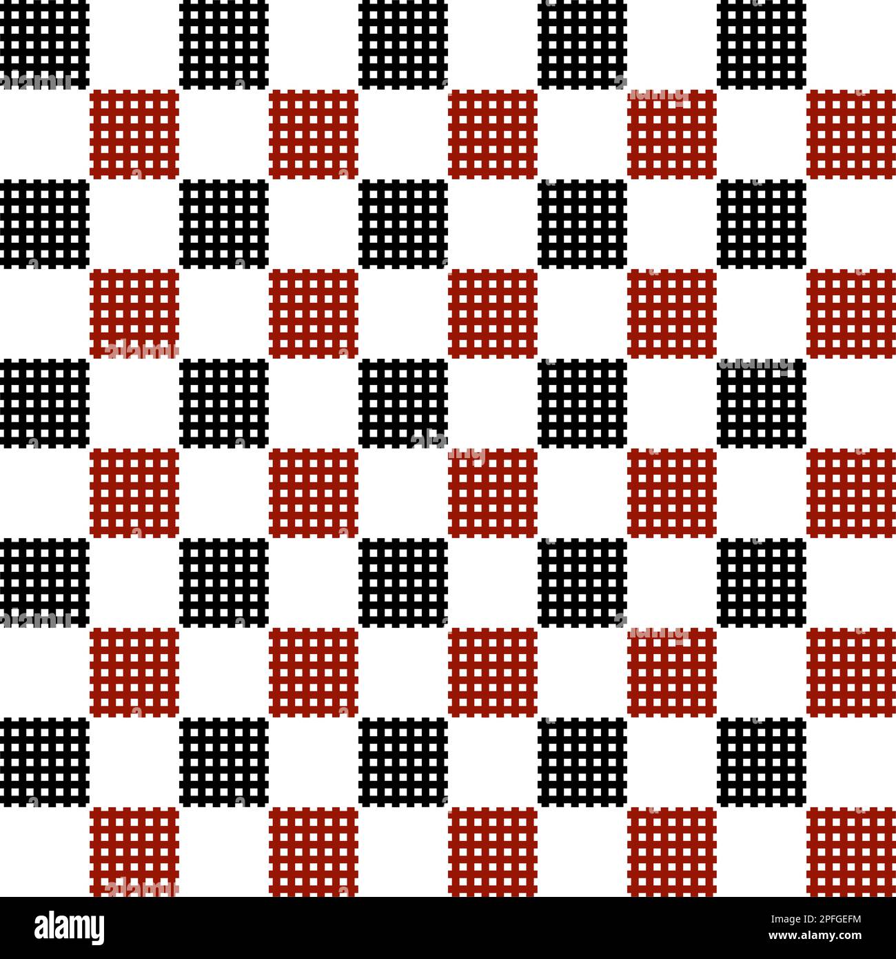 Ripetizione geometrica e sfondo senza cuciture Foto Stock