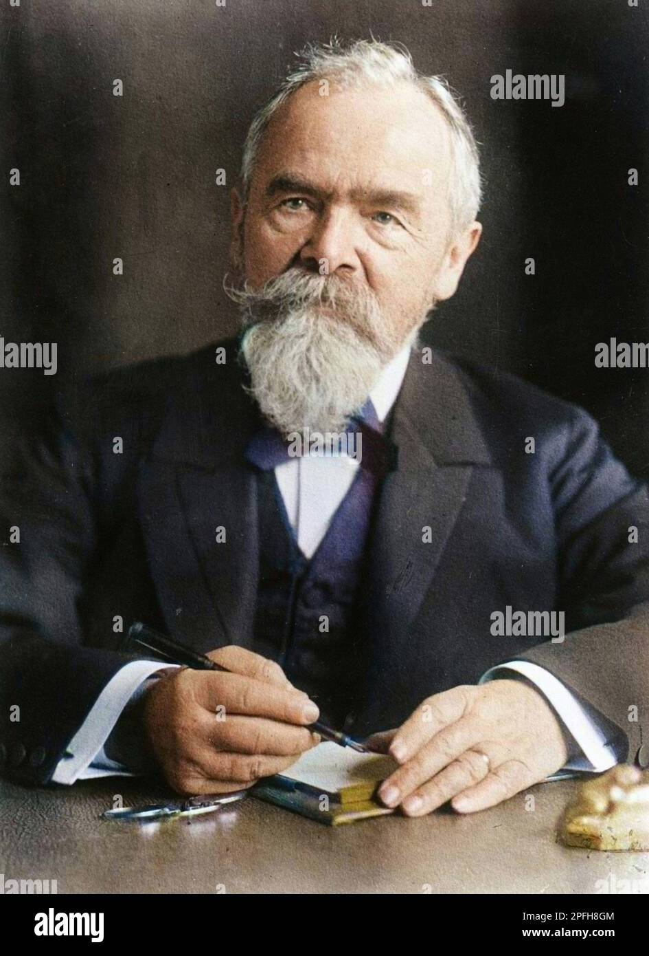 Carl von Linde (1842 - 1934) industriale allemand. Carl Paul Gottfried von Linde (11 giugno 1842 – 16 novembre 1934) è stato un . Foto Stock