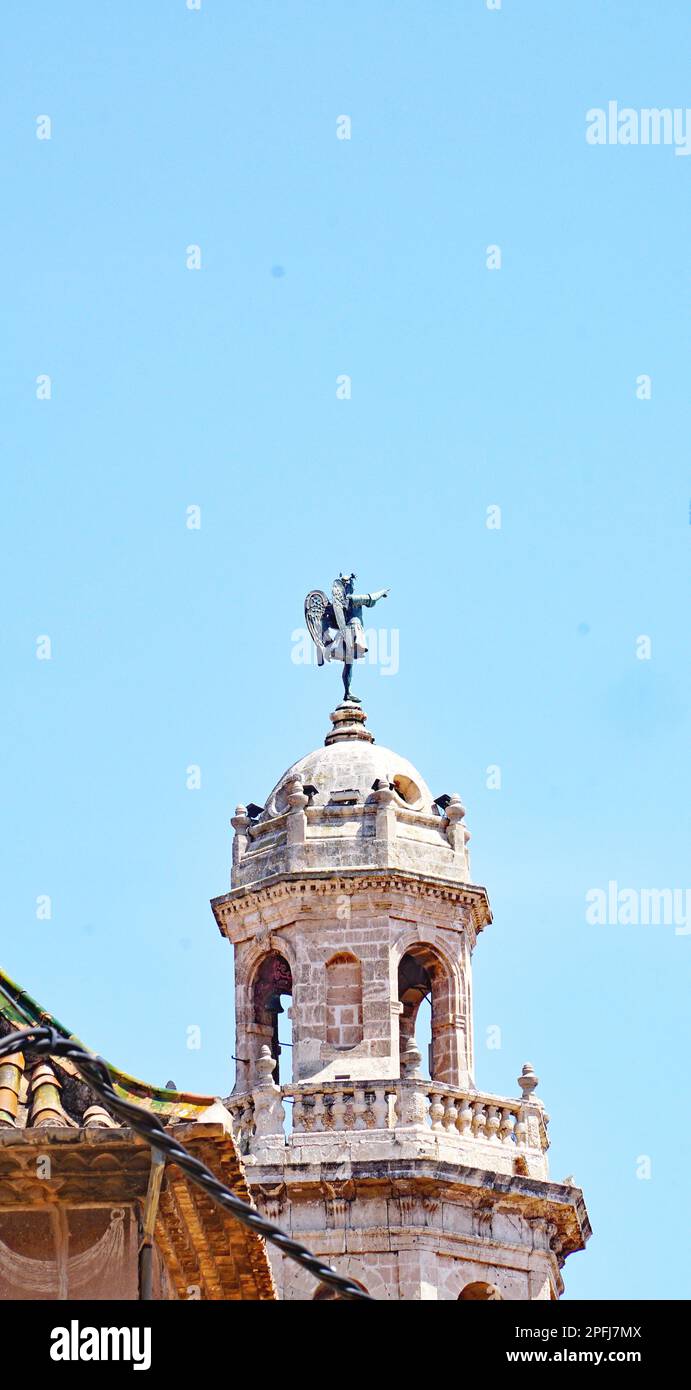 Chiesa Arciprete di Sant Salvador, El Vendrell, Baix Penedes, Tarragona, Catalunya, Spagna, Europa Foto Stock