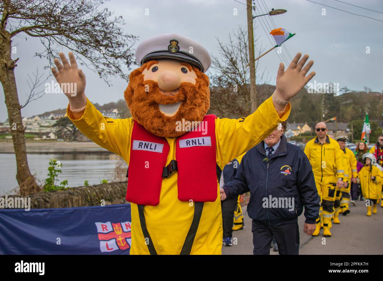 Courtmacsherry St Parata del giorno di Patrick 2023 Foto Stock