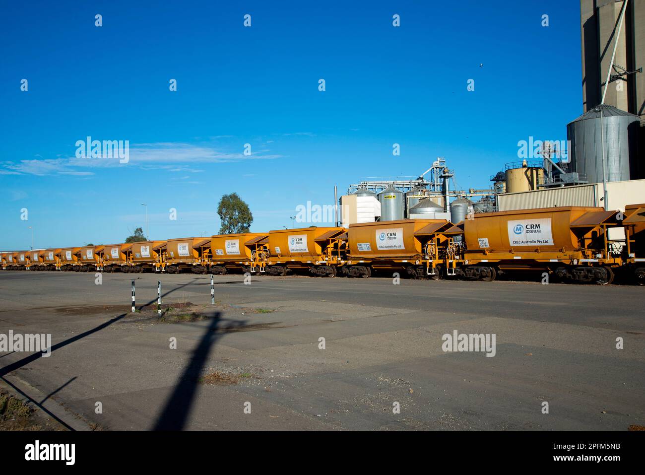 Port Adelaide, Australia - 23 maggio 2022: Cargill fornisce prodotti alimentari, agricoli, finanziari e industriali e servizi al mondo Foto Stock