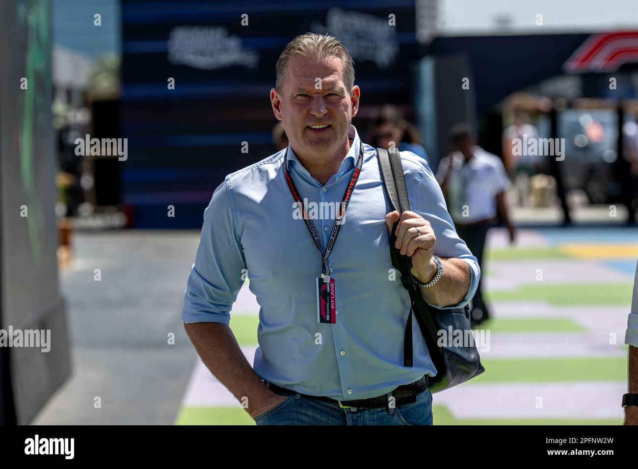 Jeddah, Arabia Saudita. 17th Mar, 2023. CIRCUITO DI JEDDAH CORNICHE, ARABIA SAUDITA - 17 MARZO: Jos Verstappen, durante il Gran Premio dell'Arabia Saudita al circuito di Jeddah Corniche venerdì 17 marzo 2023 a Jeddah, Arabia Saudita. (Foto di Michael Potts/BSR Agency) Credit: BSR Agency/Alamy Live News Foto Stock