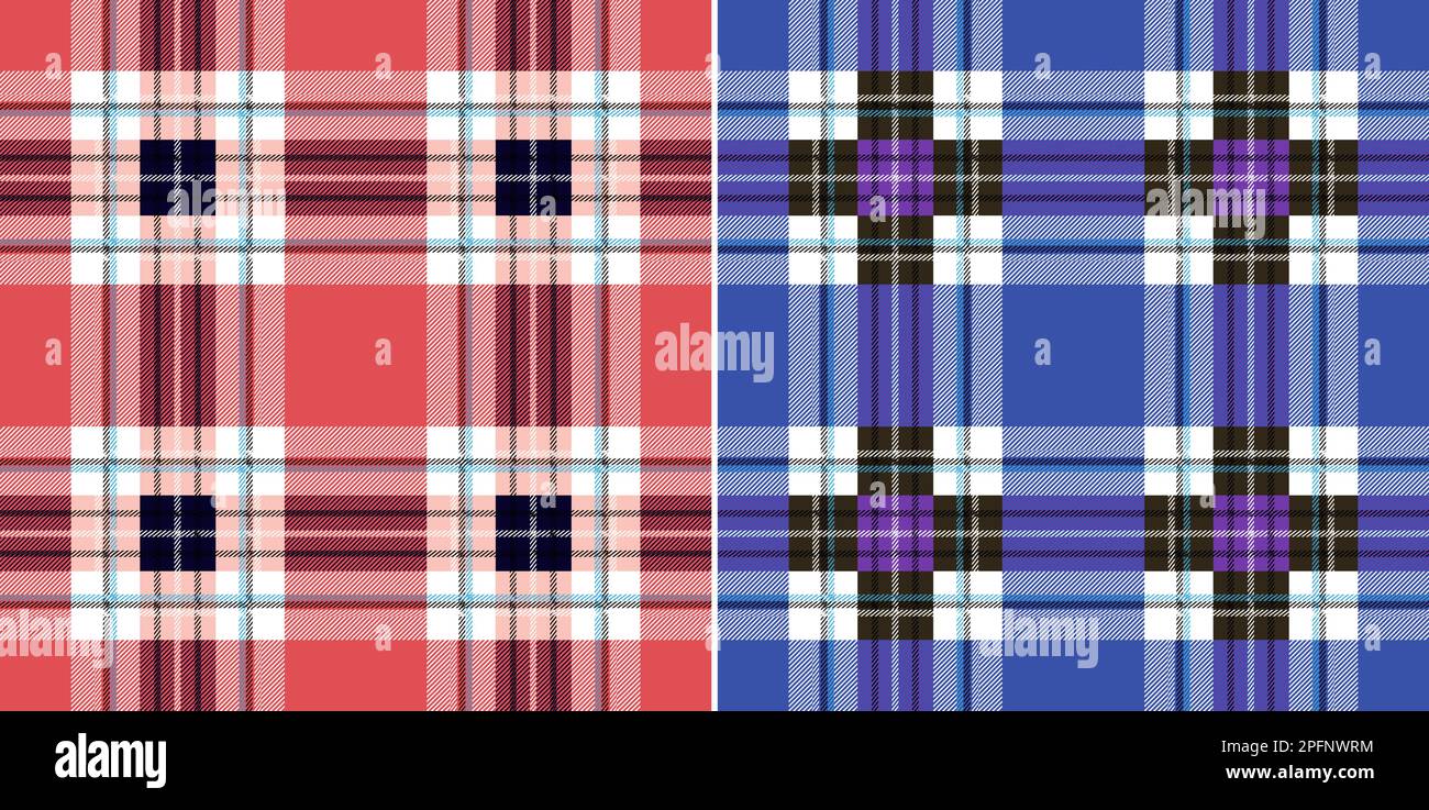 Tradizionale motivo tessile scozzese tradizionale per camicia, abiti, carta, trapunta, tovaglie, coperte, biancheria da letto, tessuto ed altri tessuti Illustrazione Vettoriale
