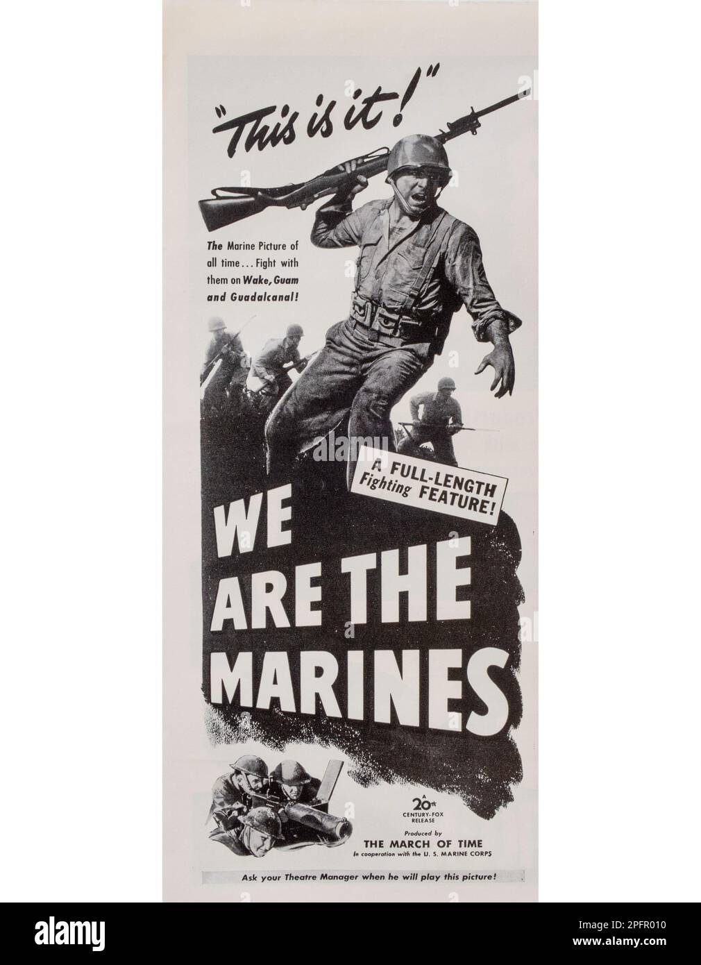 Vintage 'Life' Magazine 11 Gennaio 1943 numero Annuncio, USA Foto Stock