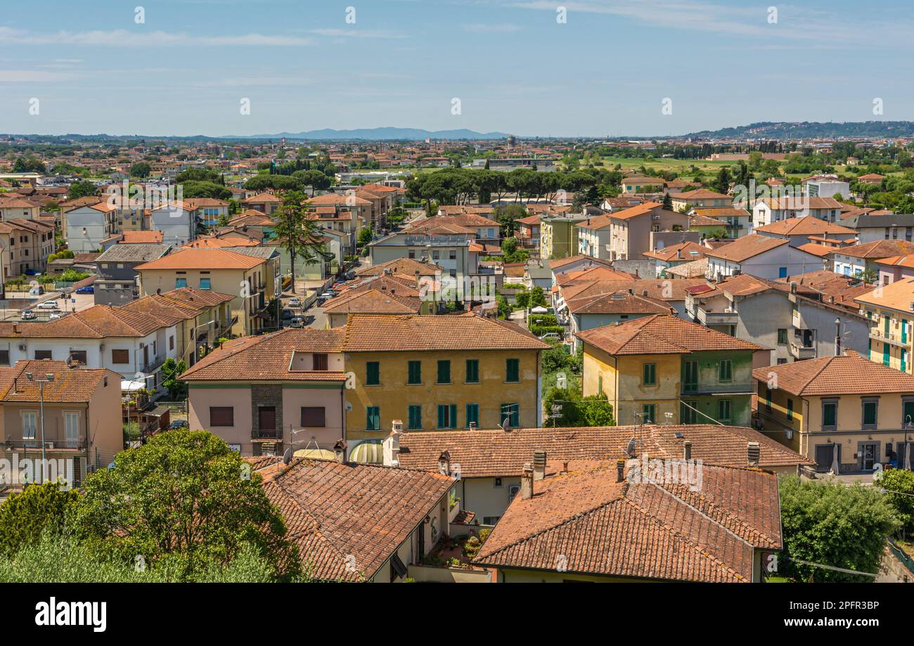 Fucecchio cityscape - è una città italiana della Toscana, provincia di Firenze, nel centro dell'Italia Foto Stock
