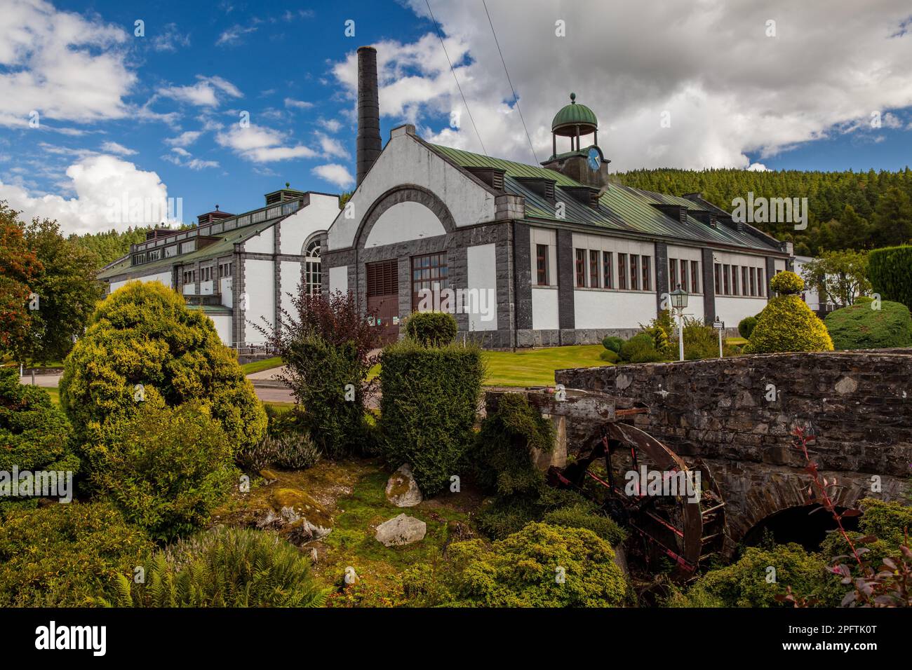 Tormore Distillery, Tormore, Aberdeenshire, Scozia, Regno Unito Foto Stock