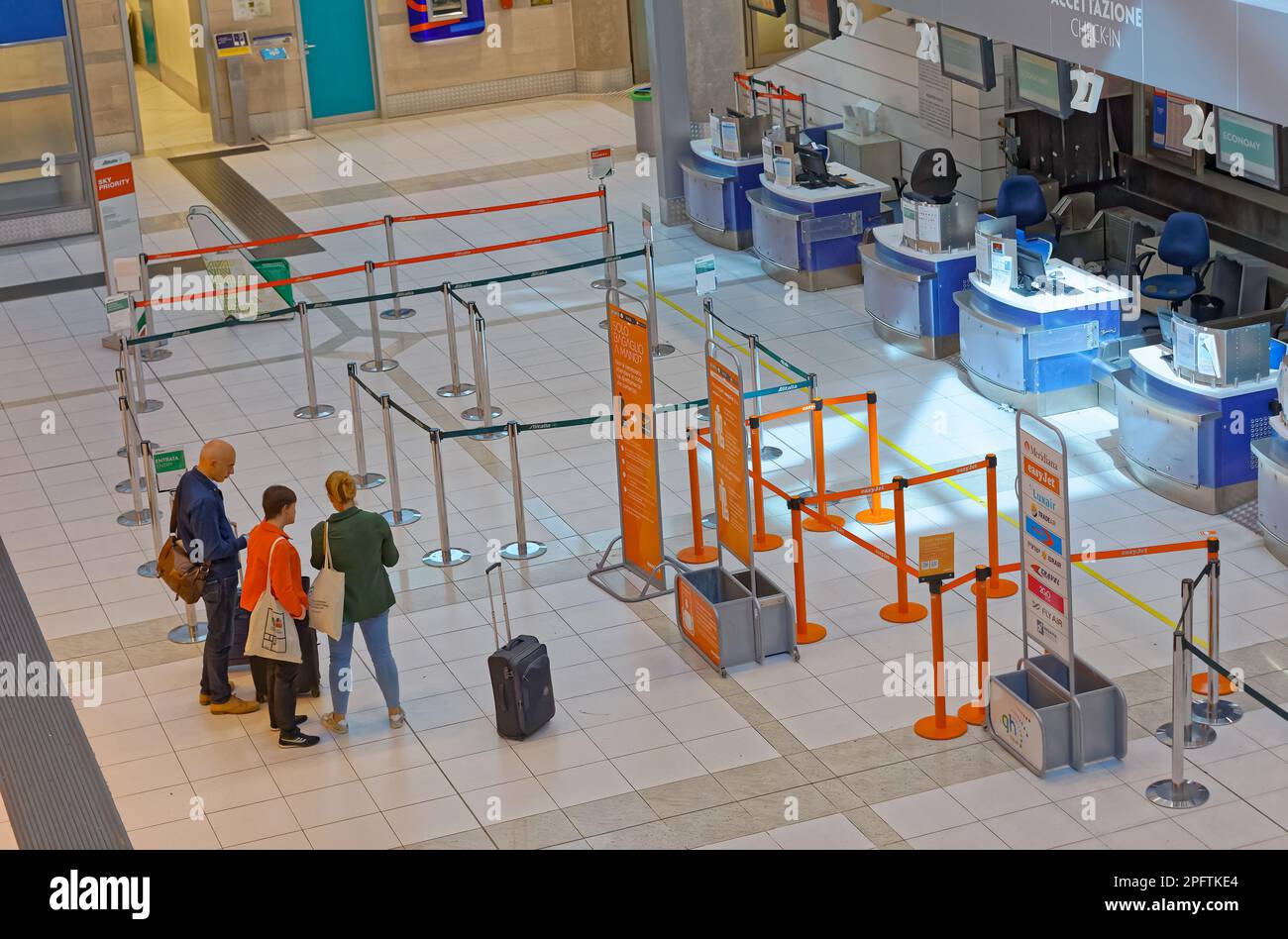 Aeroporto Internazionale Karol Wojtyla di Bari in Italia Foto Stock